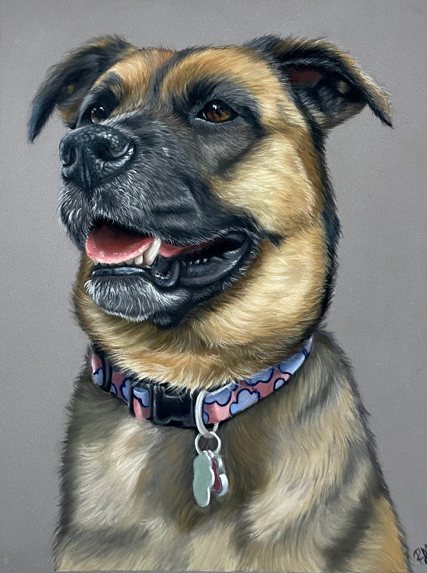 Pastel Pet Portrait (Large)